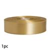 1/2/3 шт. элегантной золотой полиэстеровой ленты, общая длина 25 ярдов | Идеально подходит для украшения тортов своими руками, упаковки подарков и подарков на вечеринку