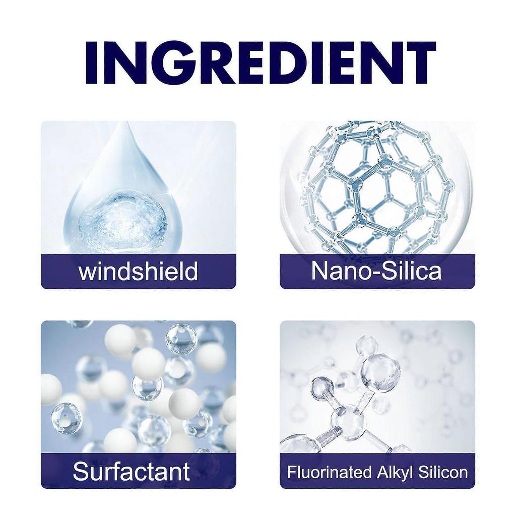 Anti-fog spray car windshield long-lasting anti-fog and rain-proof cleaning spray