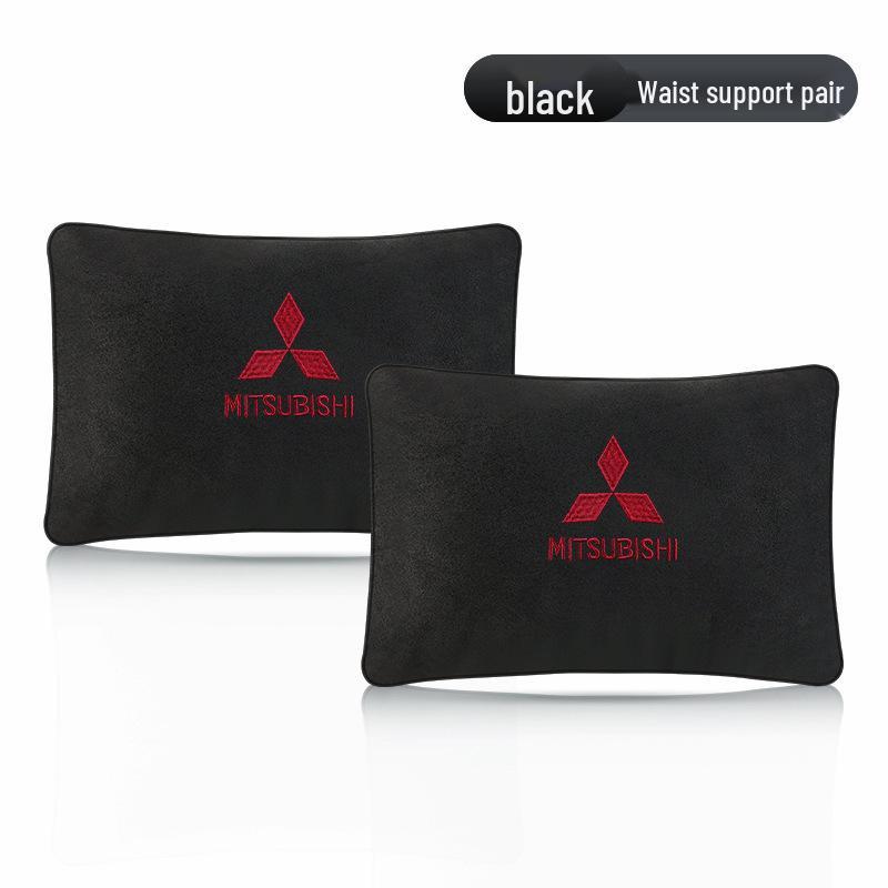 Подушка-подголовник и поясничная подушка для автомобиля, совместимая с Mitsubishi, стиль Maybach