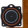 Rubber Air Pump Diaphragm Rebuild Kit with Screws Septic Air Pump for HIBLOW HP-80 HP-60