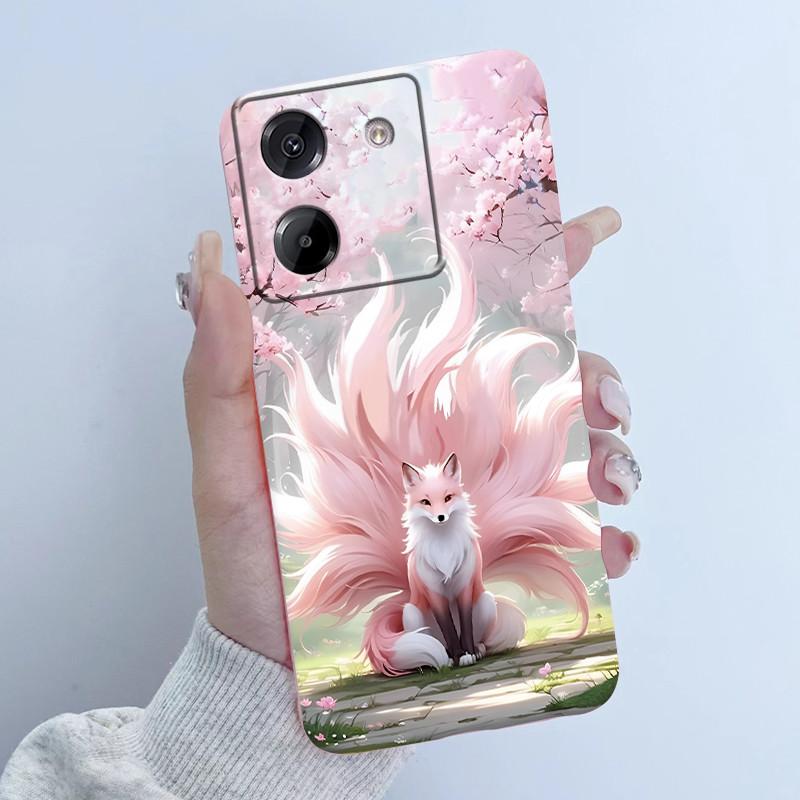 Чехол для телефона Xiaomi Poco M7 Pro 5G, модный дизайн 'Цветочная девушка', мягкий силикон TPU, задняя крышка для Poco M 7 Pro M7Pro 5g