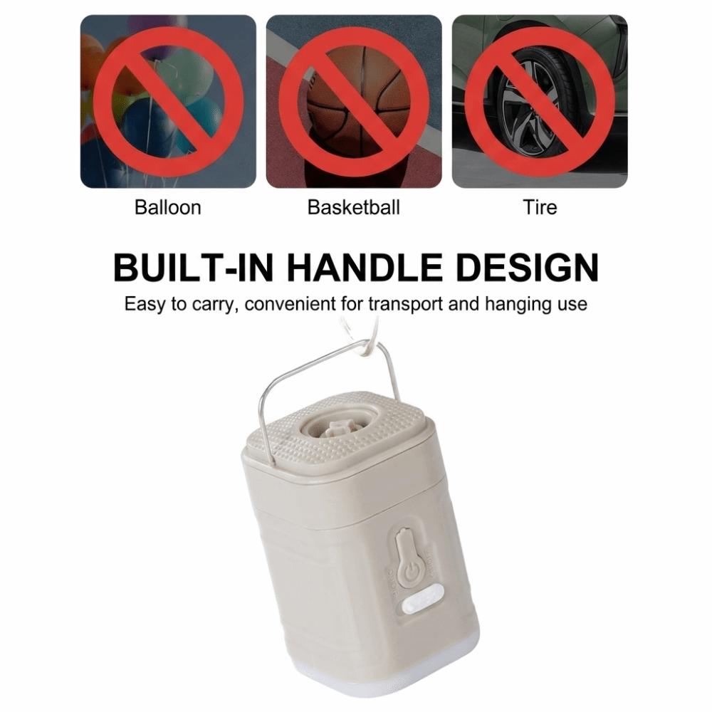 Portable Electric Inflatable Pump Multi-functional Air Compressor for Vacuum Storage Bags