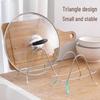 Stainless Steel Cutting Board and Pot Lid Rack
