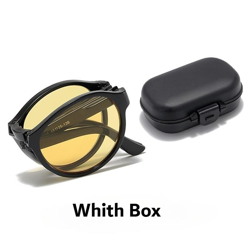 Портативные складные очки для чтения с ночным видением и подсветкой, защищающие от синего света, для женщин и мужчин, HD ультралегкие очки для пресбиопии