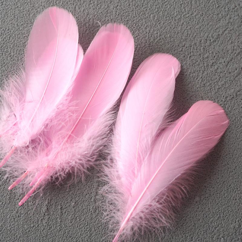 Гусиные волосы, мягкие сделай сам, солнечные цветы, украшение на стену, сетка мечты, крылья, декоративный материал ручной работы, цветные дразнящие кошачьи палочки, перья