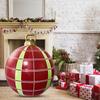 60CM Xmas Decorative Ball Water-Proof Christmas Inflatable Ball Large Versatile Porch Courtyard Ornaments