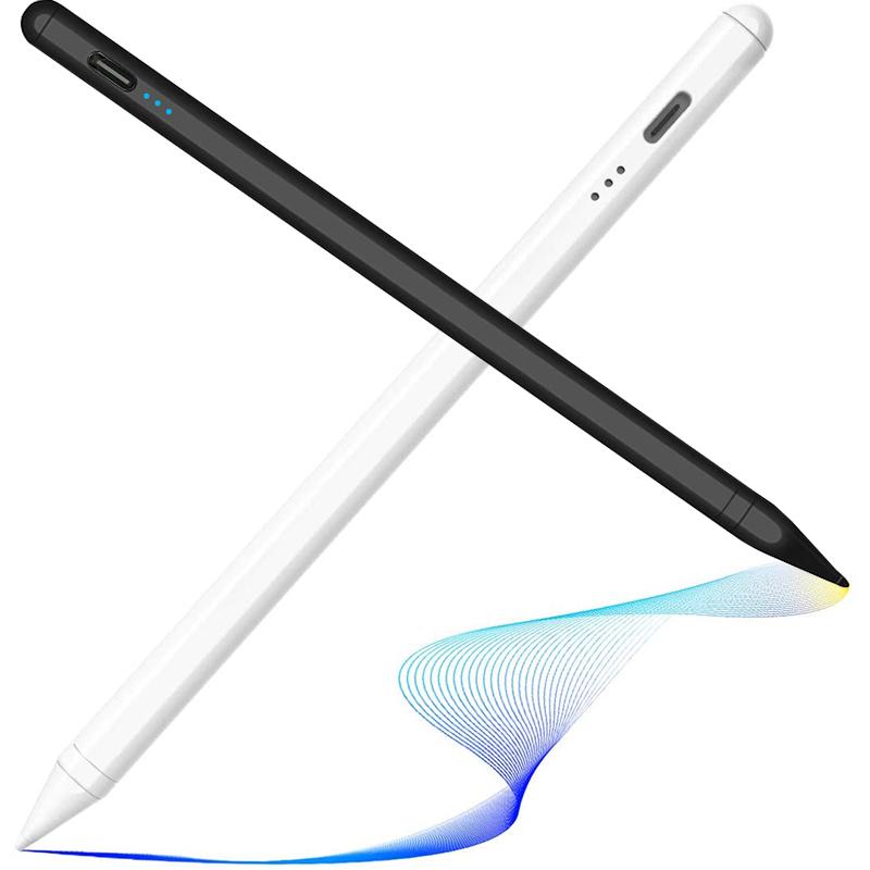 Стилус для Apple iPad, перезаряжаемая цифровая ручка для iPad Pro/Mini/Air/iPhone, емкостный сенсорный экран телефона и планшета