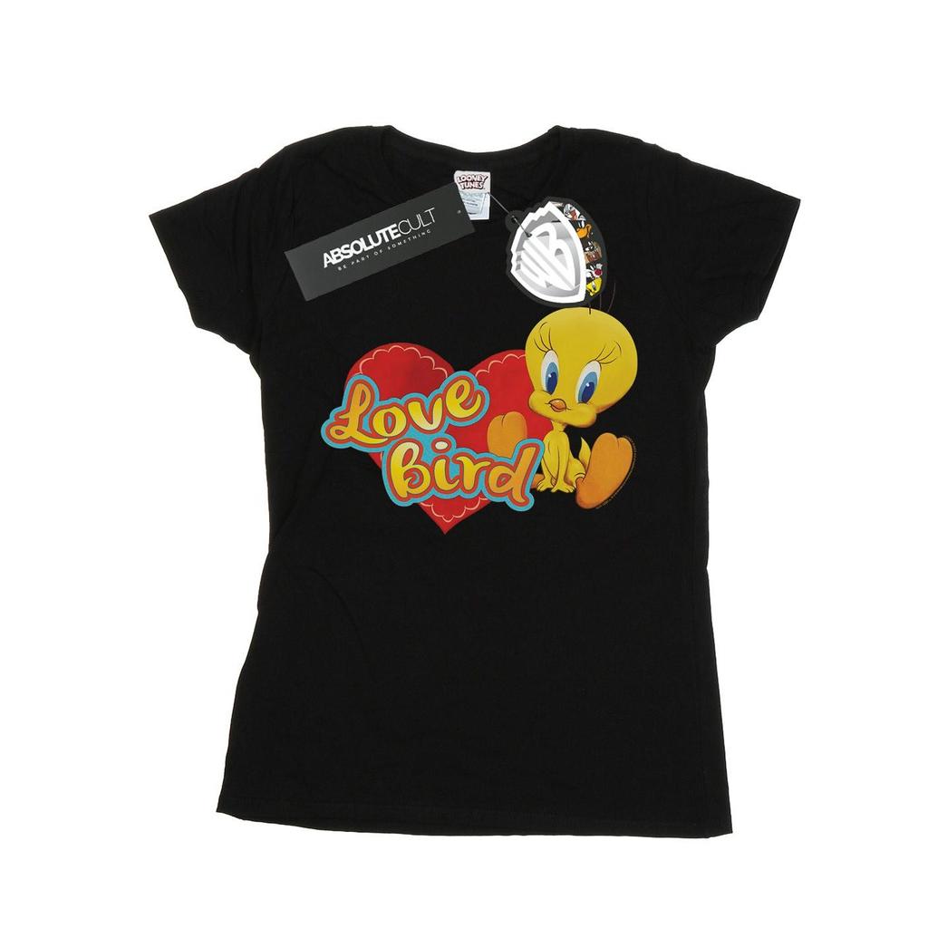 Looney Tunes Womens/Ladies Tweety Pie Valentine´s Day Love Bird Cotton T-Shirt