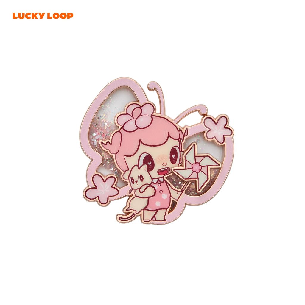 Lucky Loop Hey Penny Plush Doll Pendant Flower Series Soft Cotton Plush Toy Bag Decoration Cute Ornament Ideal Gift For Adult