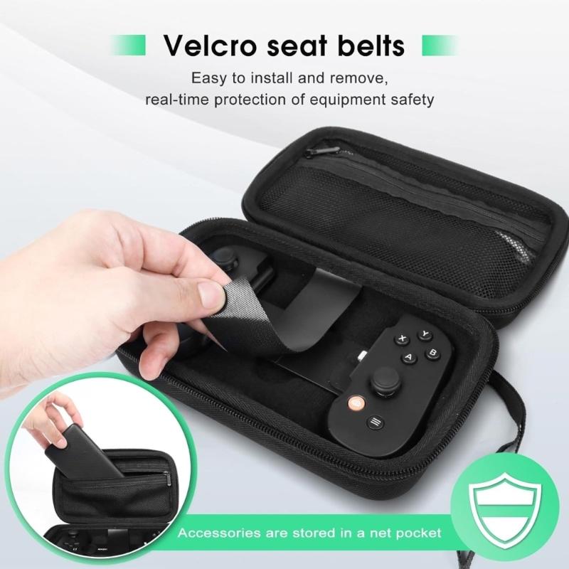 Gaming Controller Protective Carrying Case Bag Shockproof Hard EVA Shell Storage Cover Anti Fall for Backbone One Mobile