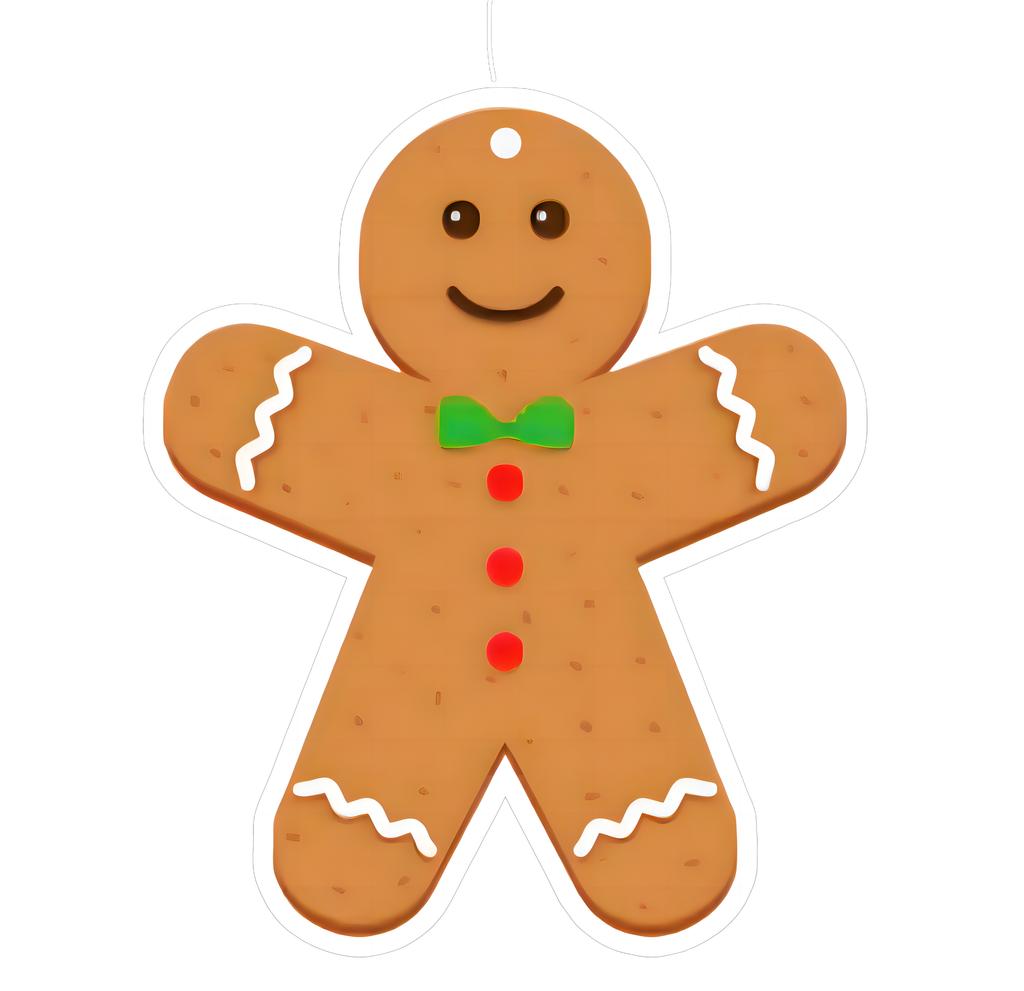 1 шт. в форме имбиря злодей рождественский ароматизатор в виде таблетки для автомобиля, подвесной освежитель воздуха с ароматом духов подвеска для зеркала заднего вида