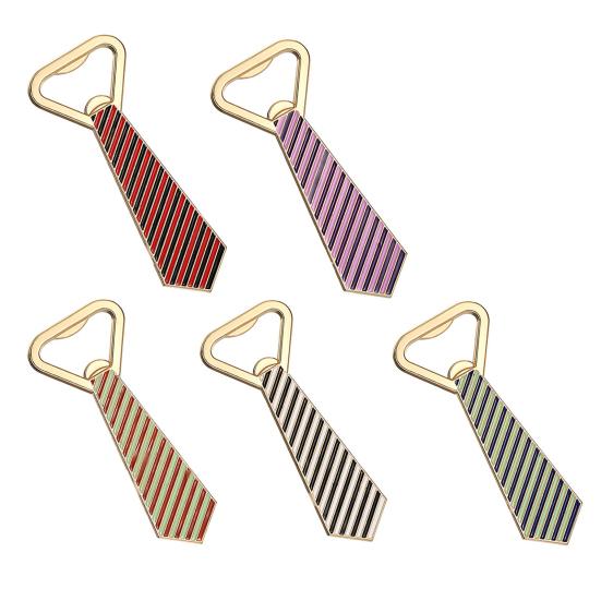 Открывалка для бутылок в форме галстука, сплав, открывалка для пива, вина, колпачков и магнит на холодильник, декоративная открывалка, аксессуары для винного бара