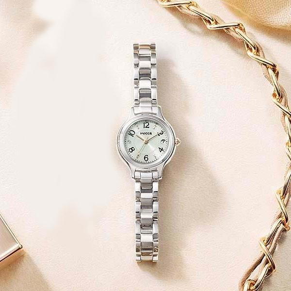 Citizen KS1-911-71 ( Watch Wicca Solar-Tech Radio-controlled Metal Band Women's) Round Watch Silver