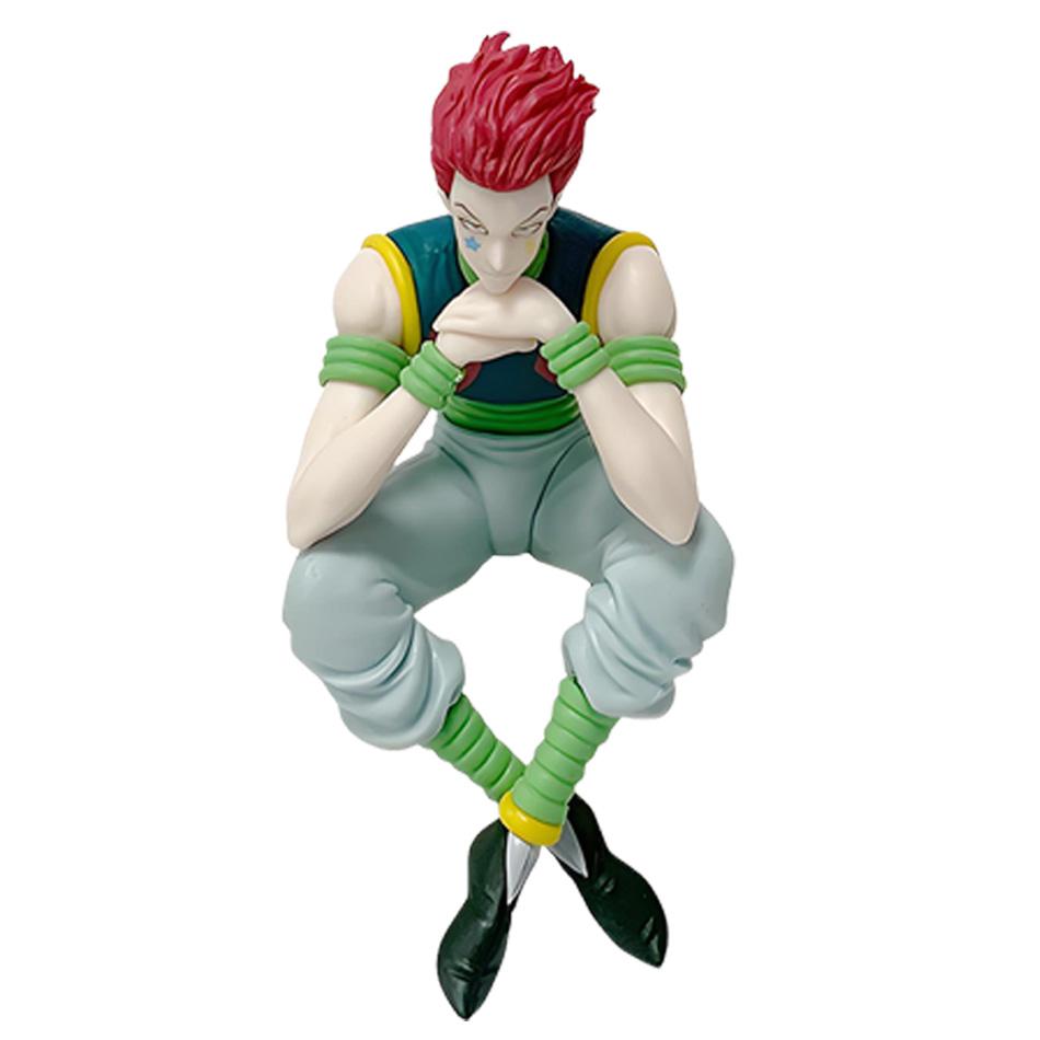 14 см Аниме Фигурка Hunter×Hunter Призрачная труппа Хисока Фигурка Экшн Подставка для лапши Украшение комнаты Подставка для лапши ПВХ Модель Игрушки