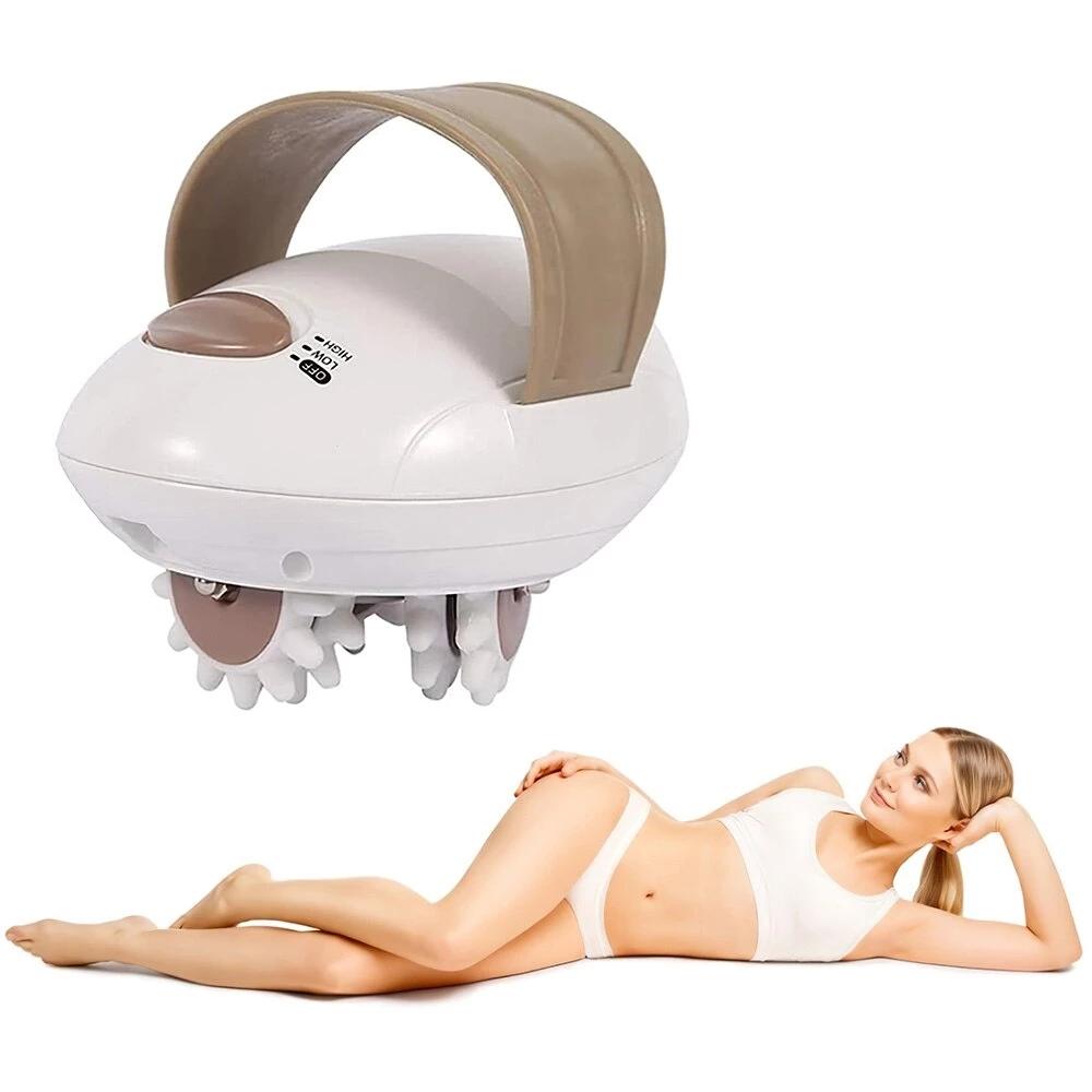 Роликовый массажер 3D-барабан Триммер для всего тела Вращающееся колесо для похудения Тонкий массажер