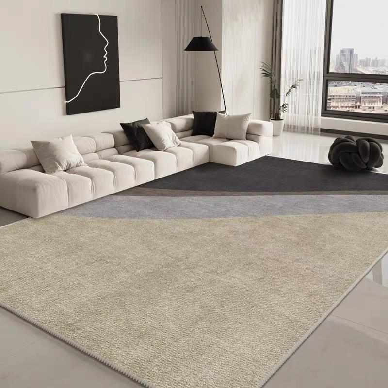 New Style Living Room Carpet, Bedroom Coffee Table, Dark Floor Mat Home Decoration