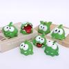 Mowing Frog Vinyl Toy: Cute Squeeze & Squeak Frog for Kids' Stress Relief