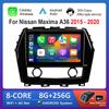 DSP Стерео Навигация GPS Android OS 9'' для Nissan Maxima A36 2015 - 2020 BT Автомагнитола Мультимедийный плеер WiFi Сенсорный экран 4G