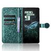 For Asus ROG Phone 9 5G/ROG Phone 9 Pro 5G Wallet Case Dot Pattern Imprint PU Leather Phone Cover