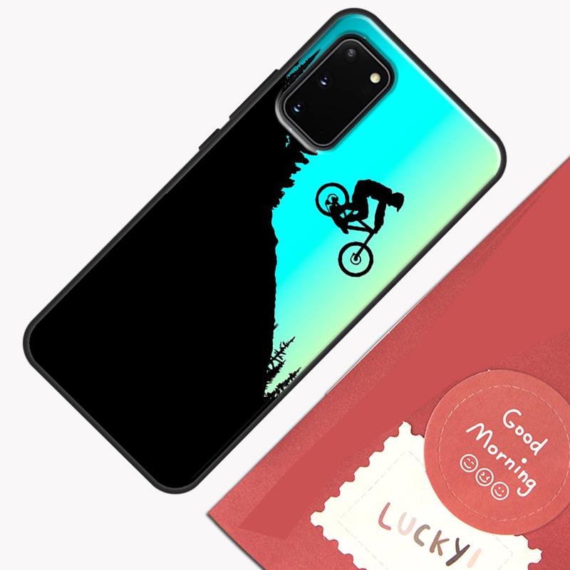 Cycling Bicycle Cycle Funny Phone Case For Samsung Galaxy S25 S26 Ultra S20 S21 S22 S23 S24 Plus S9 S10 S25 FE Cover Shell