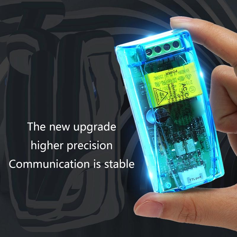 Модуль связи PZEM 004T Версия Однофазный Ватт-час метр TTL Modbus-RTU 260В Ток Напряжение-сила тока Энергометр