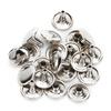 200 Sets Double Cap Rivet Round Stud Nail Iron Jeans Button Leather Shoes Bags Clothes 12x10mm