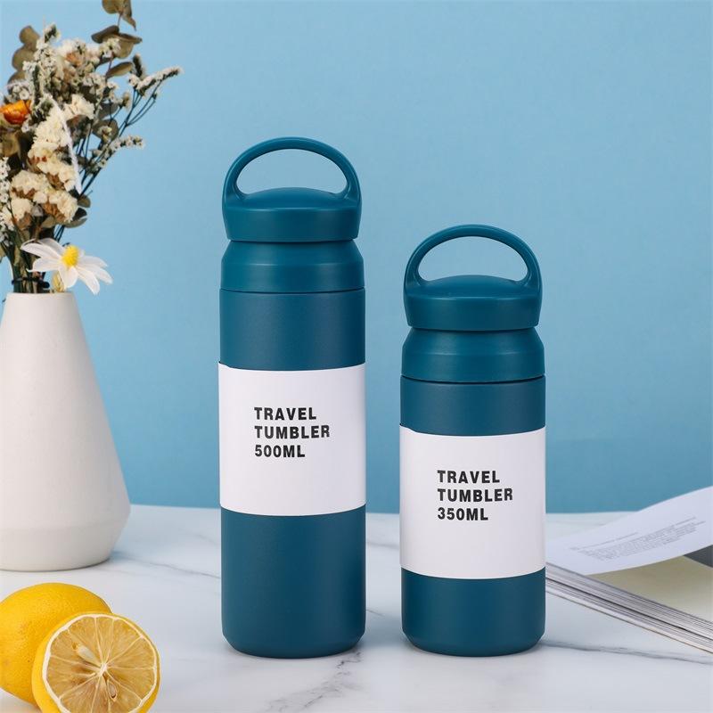 Вакуумная чашка из нержавеющей стали для студентов, переносная чашка для использования на открытом воздухе, мужская и женская переносная кофейная чашка