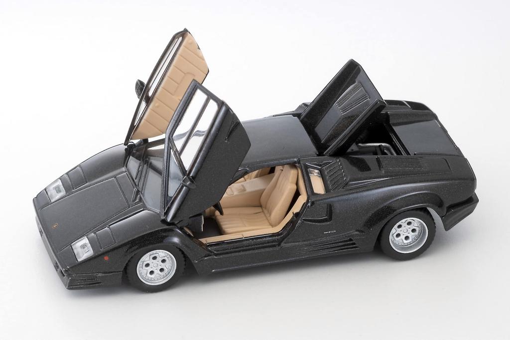 TOMYTEC Tomica Limited Vintage Neo Lamborghini Countach 25th Anniversary Black Finished Product 1/64 LV-N