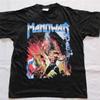 Manowar Worriors Of The World Винтажная футболка 2002 100% Хлопок Размер