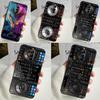 Electronic Music DJ Controller Mixer Phone Case For ZTE Nubia Red Magic 9 Pro Plus 6 7 8 Pro 6S 7S 8S Pro Plus 5G 5S 6R Cover