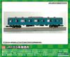 Greenmax N Gauge JR Series 103 Kansai Type Saha 103 Unit Window Sky Blue 1 Car Unassembled Kit 1268W Model Train Pre-painted