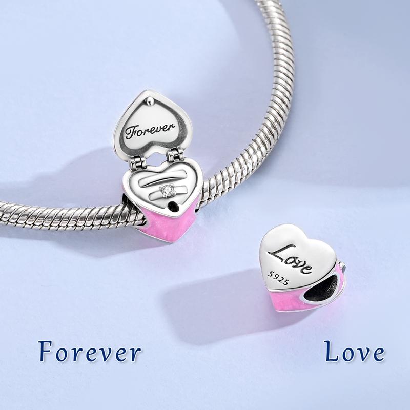 New 925 Silver Charms Pendants Fox Snail Pig Butterfly Cat Dangle Fit Women Original Bracelet DIY Jewelry Gifts