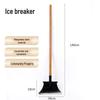 Heavy-Duty Manganese Steel Ice Breaker & Snow Shovel