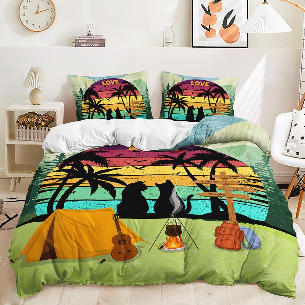 Three-Piece Camping Quilt Cover Two-Piece Bedding Kit