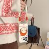 Embroidered Nara Mitsuhide leather wrist strap soft shell suitable for iPhone 17 Apple mobile phone case 16 15 14 13 12 pro max