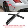 Для Mercedes W205 C180 C200 C250 C300 C400 C43 C63 AMG 2015- Задний бампер Расширитель крыла Брызговик Защита от брызг Накладка на арку колеса