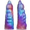 Компактный Вибрирующий Dildo в Форме Инопланетянина - Беспроводной Искусственный Пенис Анальная Пробка для Женщин
