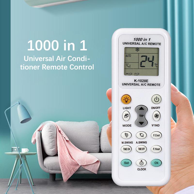Universal K-1028E Low Power Consumption 1000 In 1 Air Condition Remote Lcd A/C Remote Control Controller