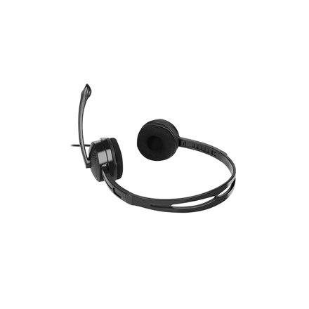 Natec | Canary Go | Headset | Wired | On-Ear | Microphone | Noise canceling | Black
