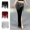 Shiny Sequins Belly Dance Hip Scarf 4 Colors Belly Dance Belt Dance Skirt Waist Belts  Latin Dancer