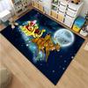 3D Рождественский мультяшный ковер, ковер для гостиной, спальни, домашнего декора, ковер для сада, лужайки, коврик для кухни, детской спальни, рождественский подарок