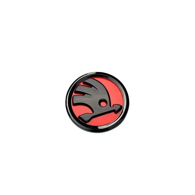 JKFB8 4.6cm Auto Interior Steering Wheel Sticker for Skoda Felicia Vision-E 440 Afriq Kamio Fabia Octavia Kodiak Kamik Car Decoration