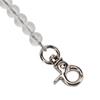2pcs Acrylic Beads Bag Strap Transparent Purse Strap Bead Assortments Bag Chain  Crossbody Use