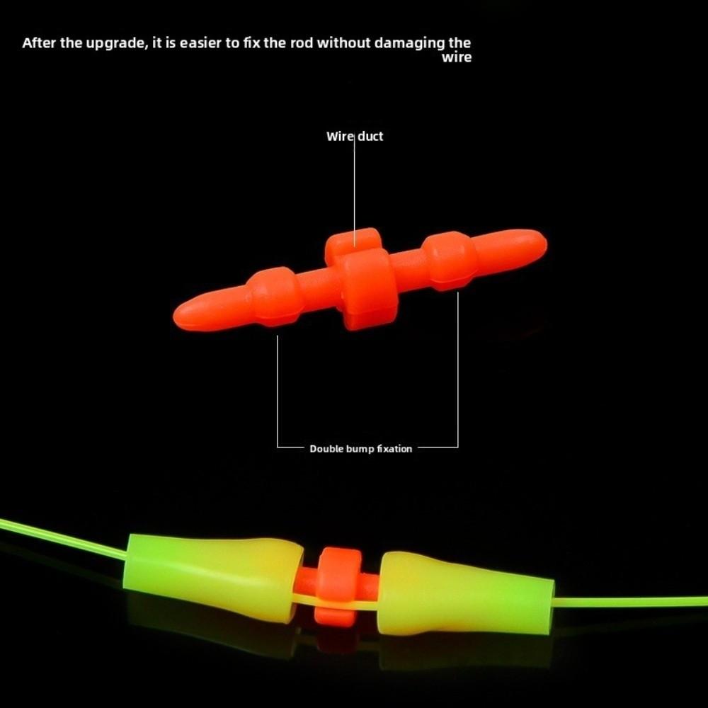 10Set New Fishing Bar Cara Anti Wind Fishing Tackle Stoppers Fishing Float Float Stoppers