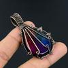 Rainbow Solar Quartz 999 Copper Wire Wrapped Pendant, Handmade Gemstone Pendant Jewelry, Gifts For Wife Brand New Pendant