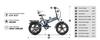 E20 Commuter E Bike 1000W15Ah Battery 50km Range Electric Bicycle Foldable and Lightweight Suitable Urban Travel Electric Bike