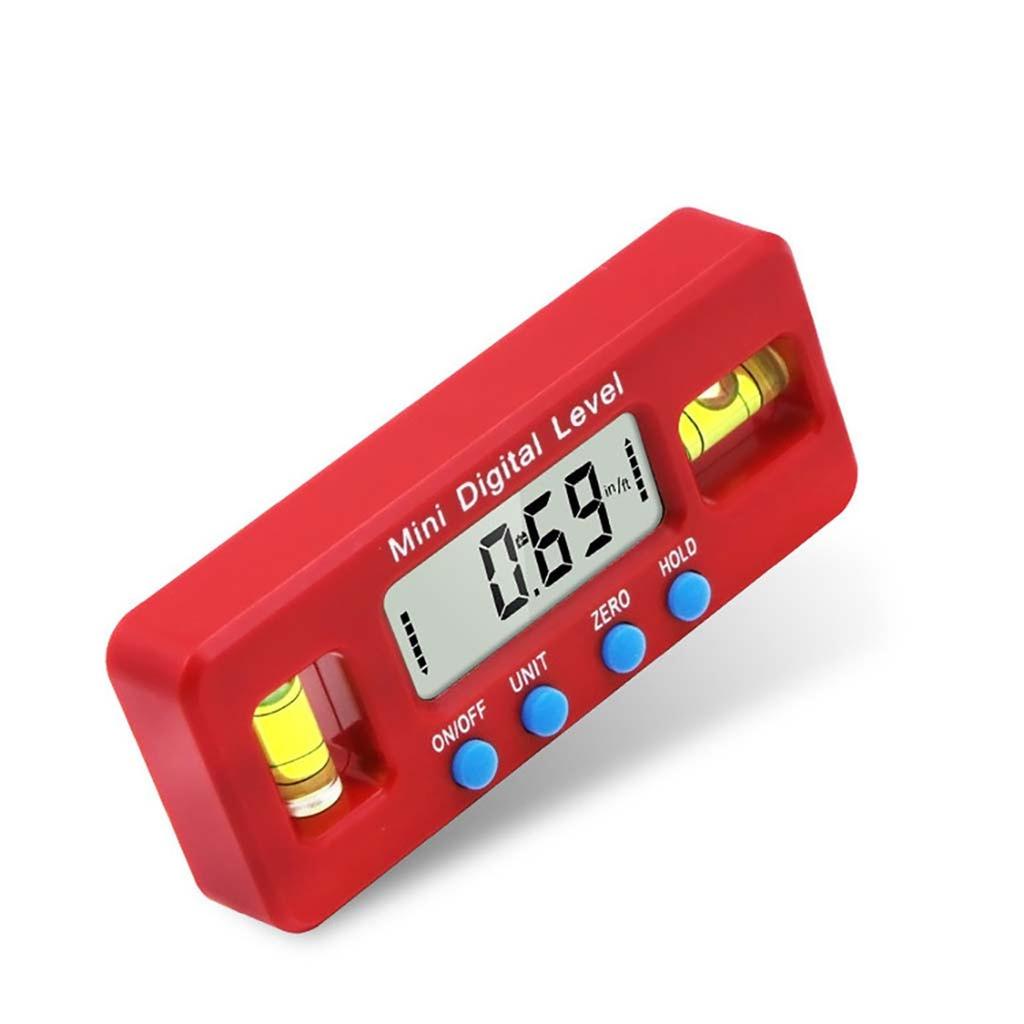 Электронный уровень, цифровой угломер, транспортир, 3 мл