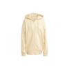 X Stella McCartney Solid Logo Hoodie Women Hoodies Beige IB5112