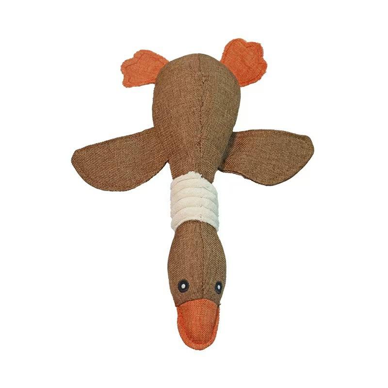 1 Pcs New Pet Toy Goose Sound Durable Chewing Teeth Cleaning Dog Cat Pet Supplies