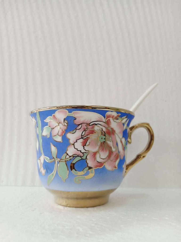 Позолоченный край Европейский креативный домашний чайный сервиз Керамический английский кофейный набор с чашкой и блюдцем